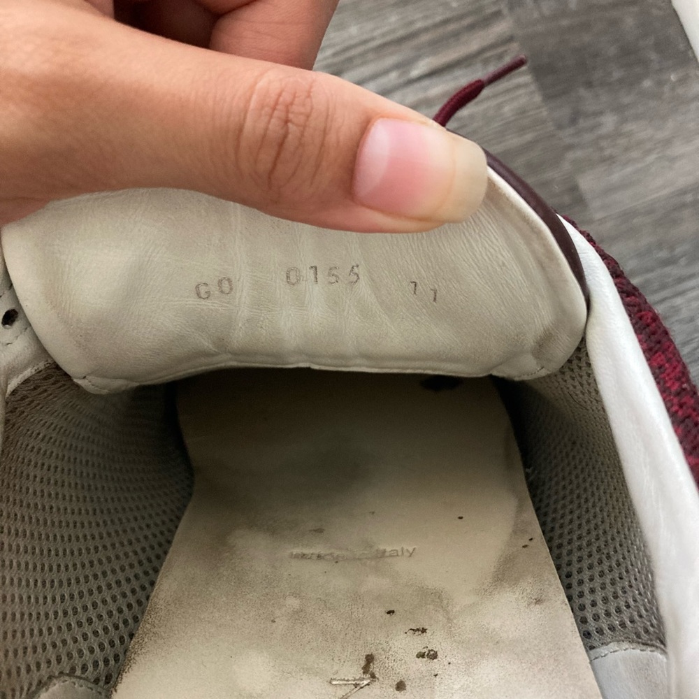 Maroon Louis Vuitton Sneakers - Picture 5 of 5